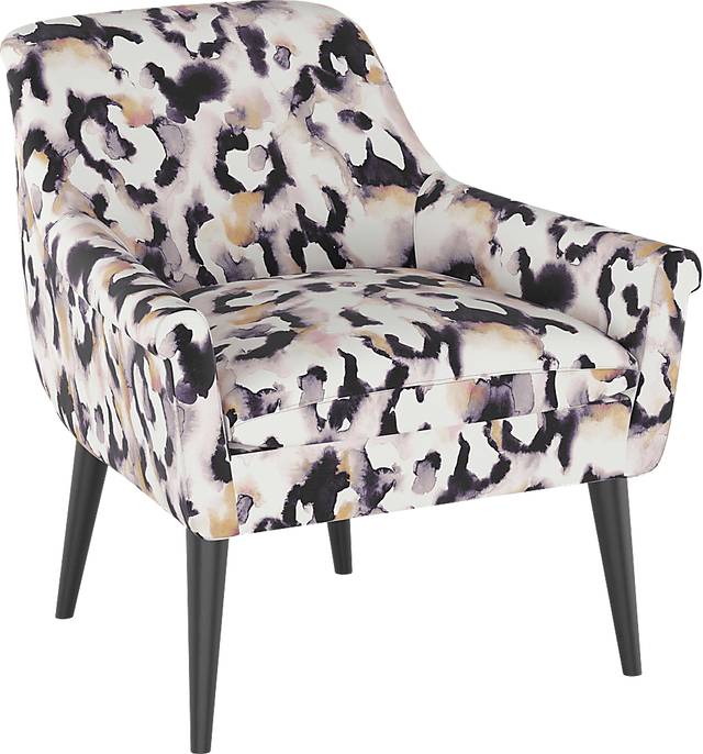 Elonian Cream Accent Chair - Thumbnail - Image 1