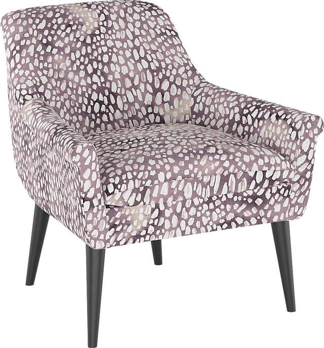 Elonian Mauve Accent Chair - Thumbnail - Image 1