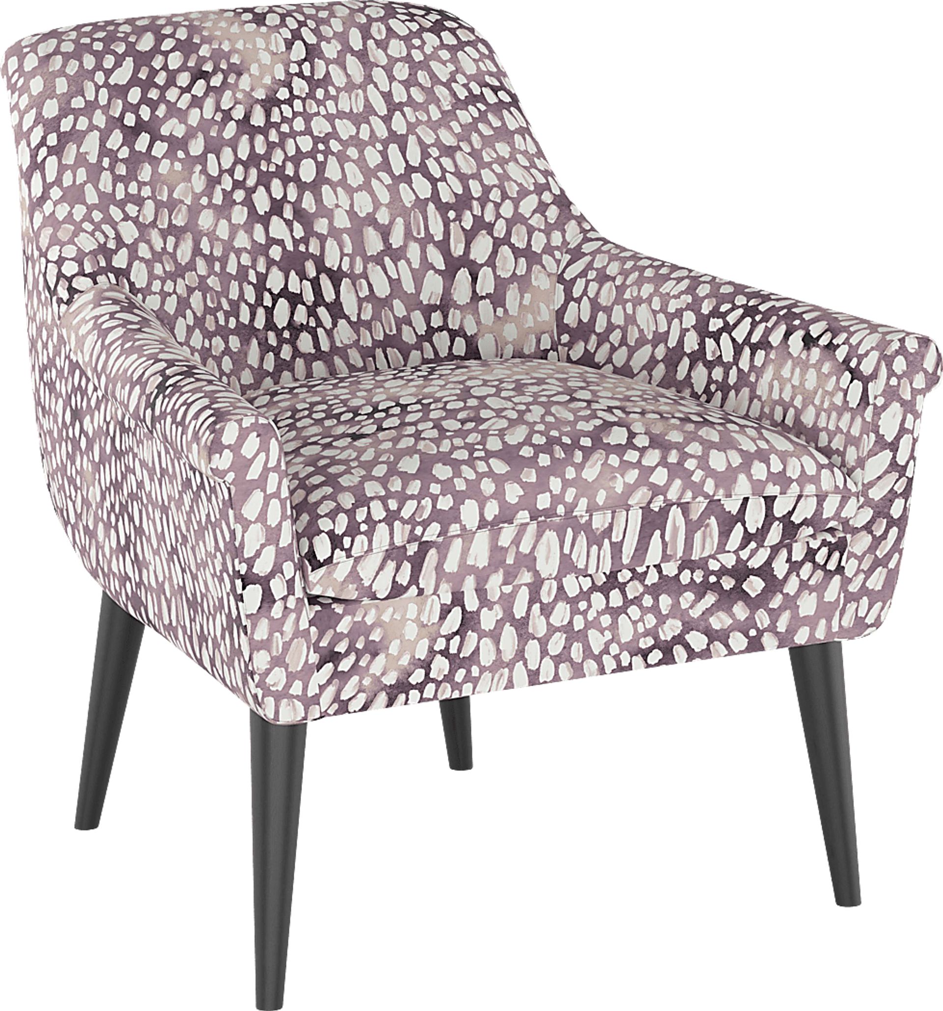 Elonian Mauve Accent Chair - Image 1