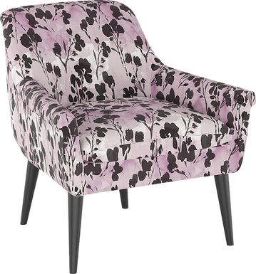 Elonian Purple Accent Chair