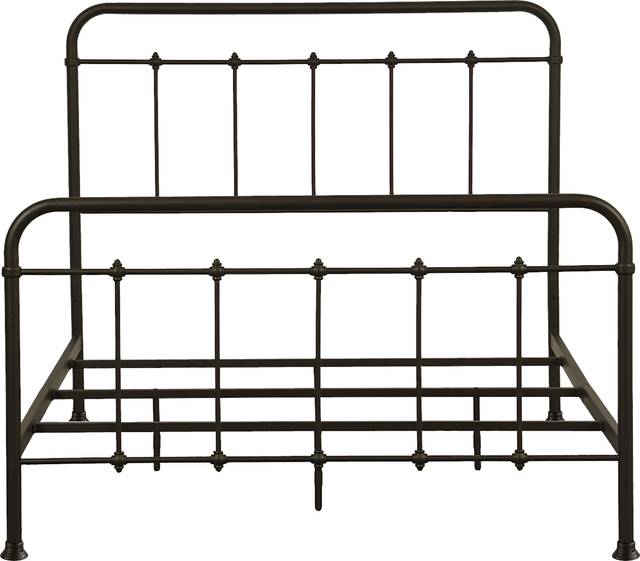 Elora Brown Queen Bed - Thumbnail - Image 2
