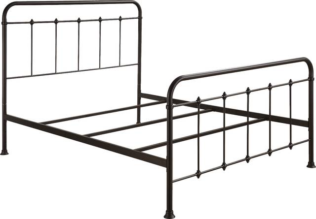 Elora Brown Queen Bed - Thumbnail - Image 3