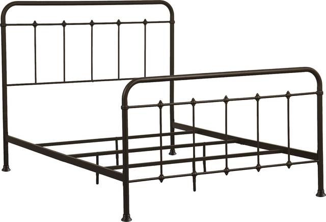 Elora Brown Queen Bed - Thumbnail - Image 4