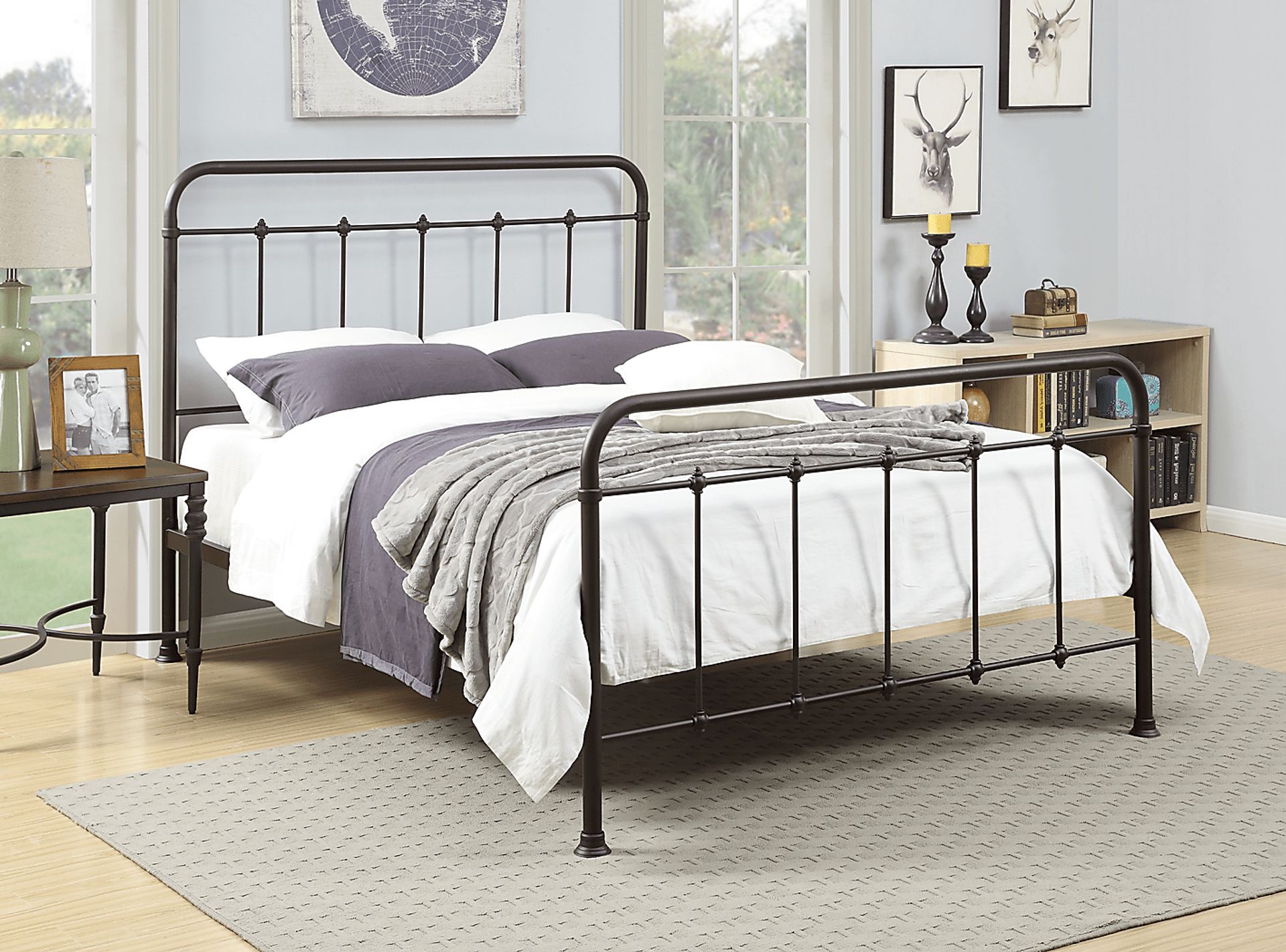 Elora Brown Queen Bed - Image 6