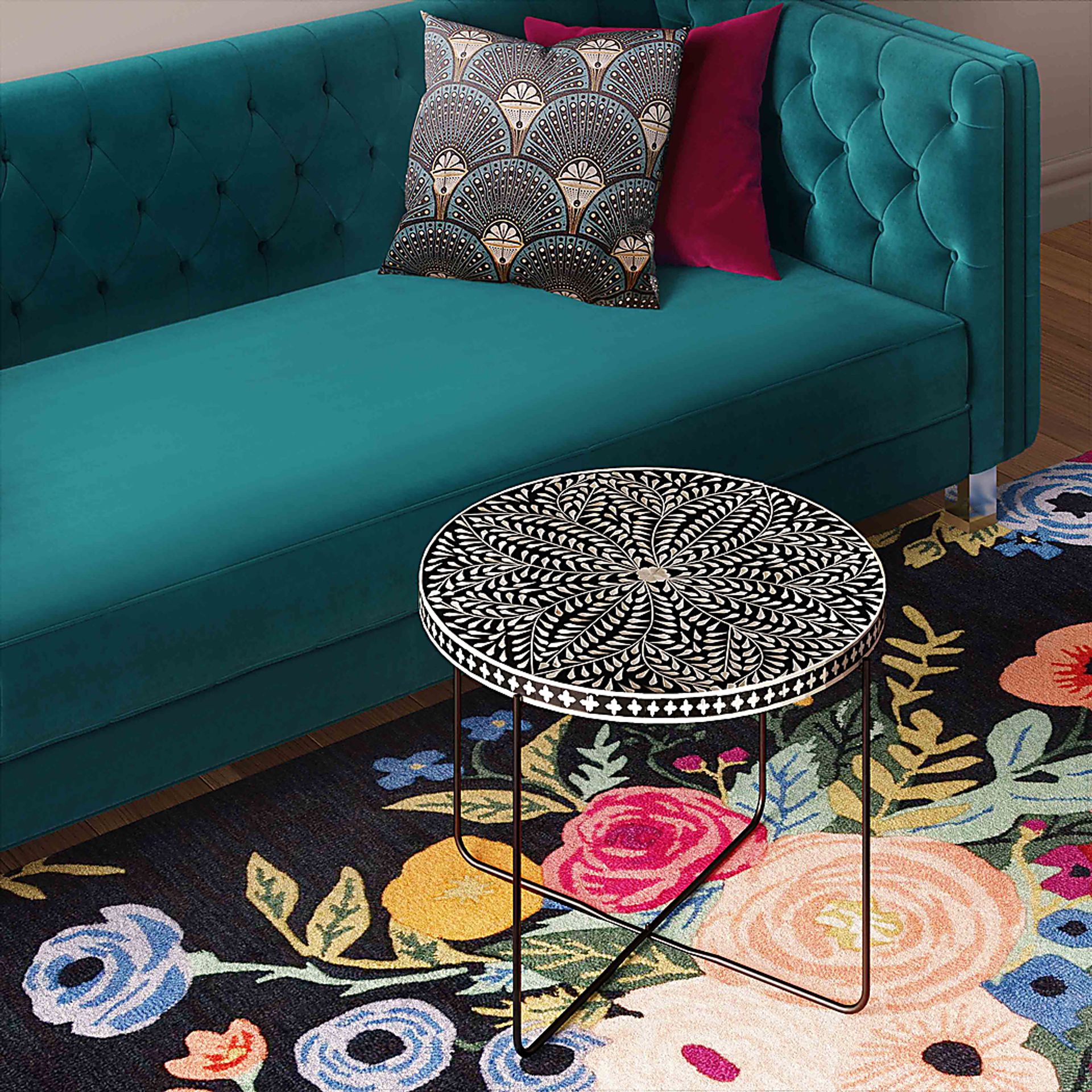 Elorael Black Cocktail Table - Image 5