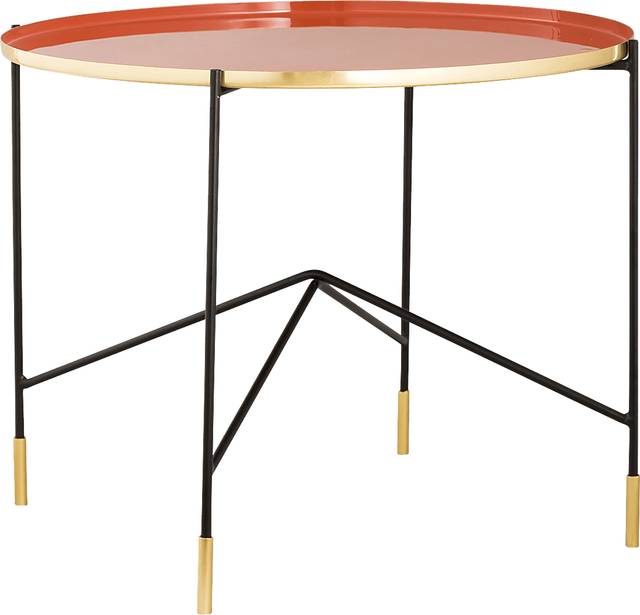 Elorane Red Cocktail Table - Thumbnail - Image 4