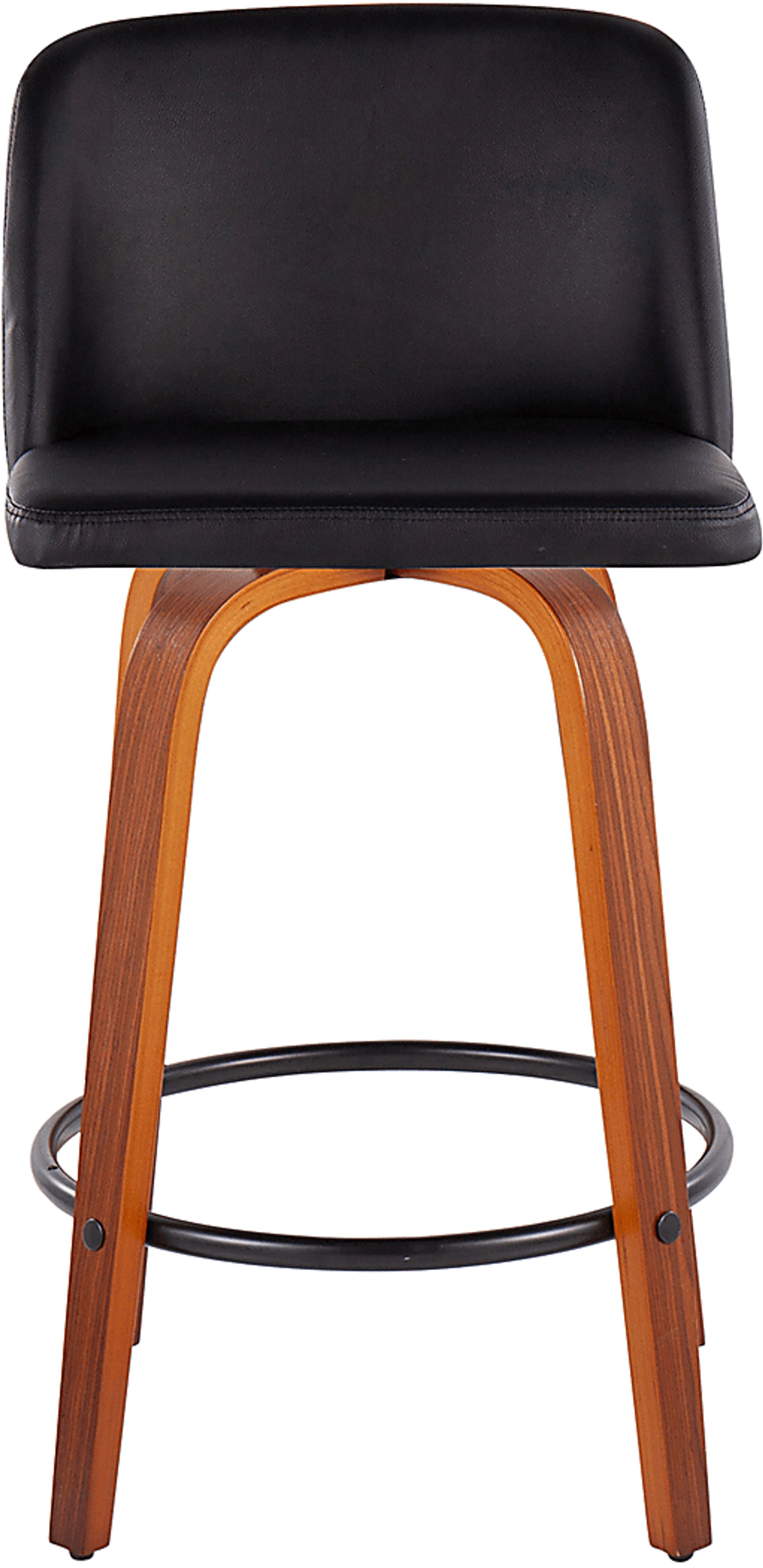 Elorena I Black Counter Height Stool, Set of 2 - Image 6