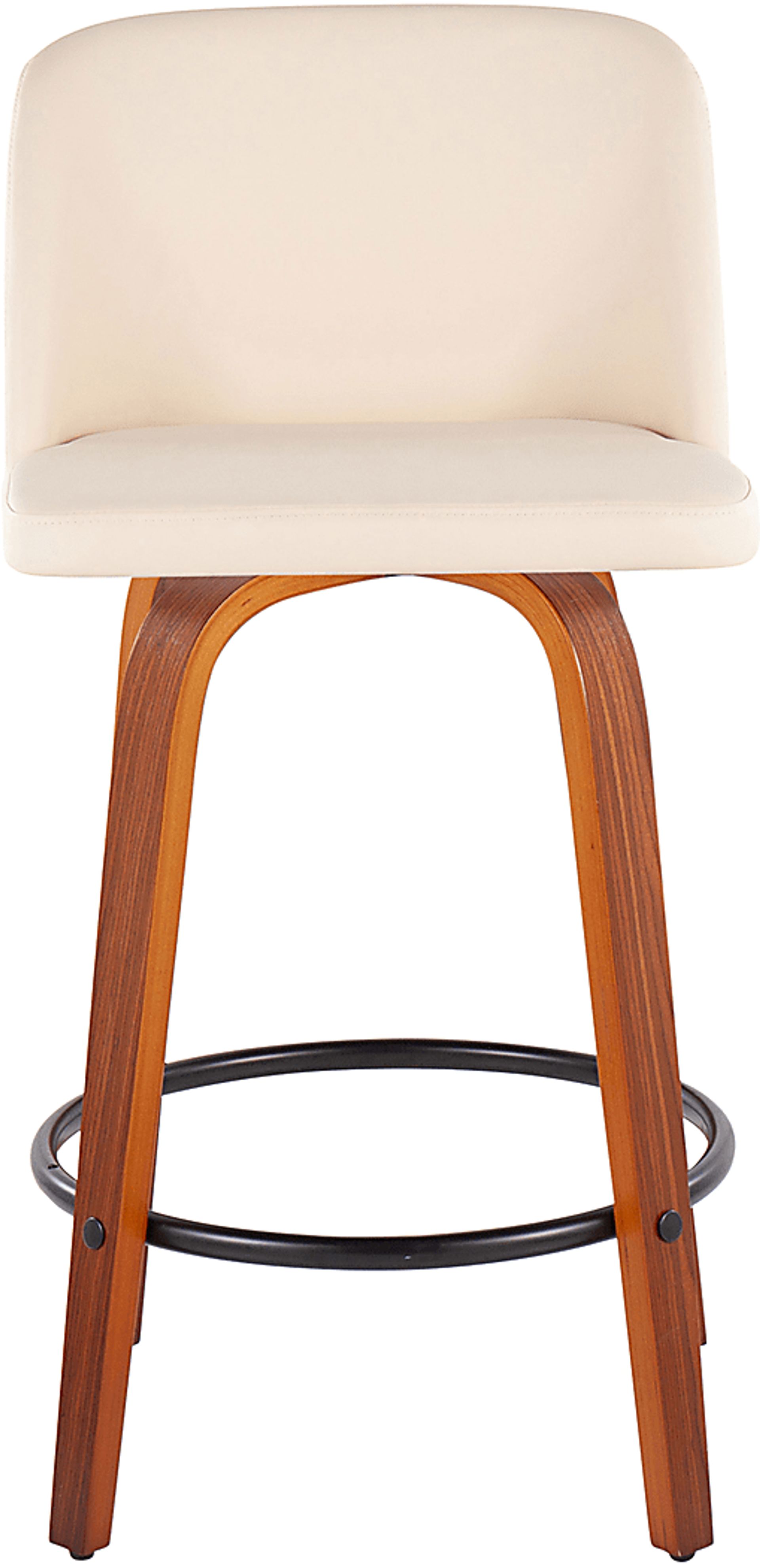 Elorena I Cream Counter Height Stool, Set of 2 - Image 6