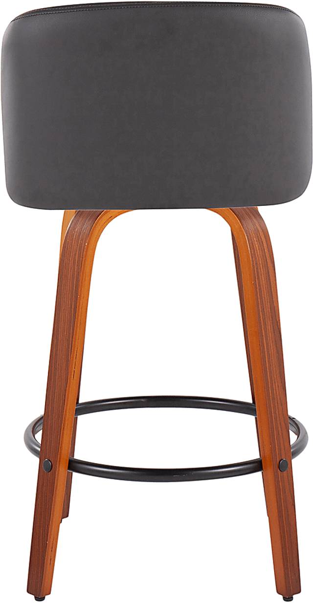 Elorena I Gray Counter Height Stool, Set of 2 - Thumbnail - Image 5