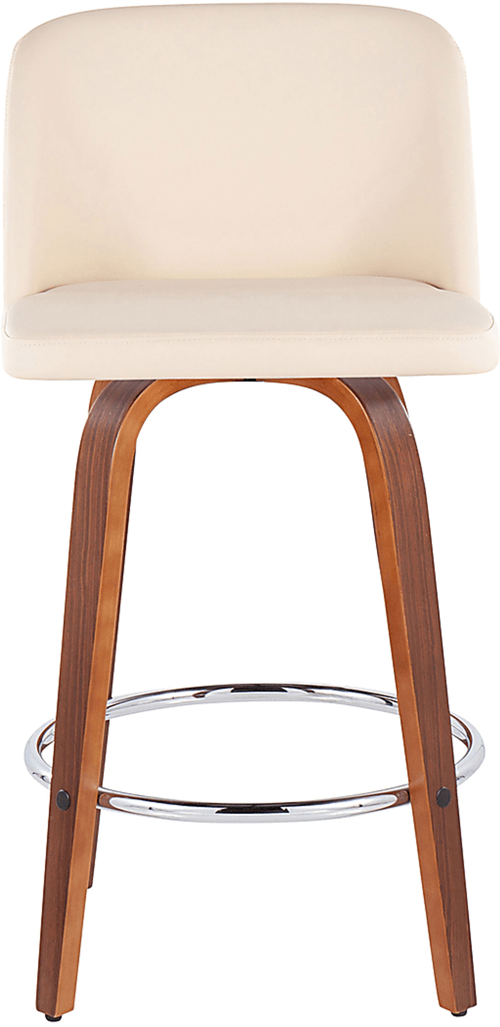 Elorena II Cream Counter Height Stool, Set of 2 - Image 6