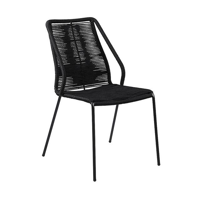 Elorian Black Outdoor Arm Chair, Set of 2 - Thumbnail - Image 2