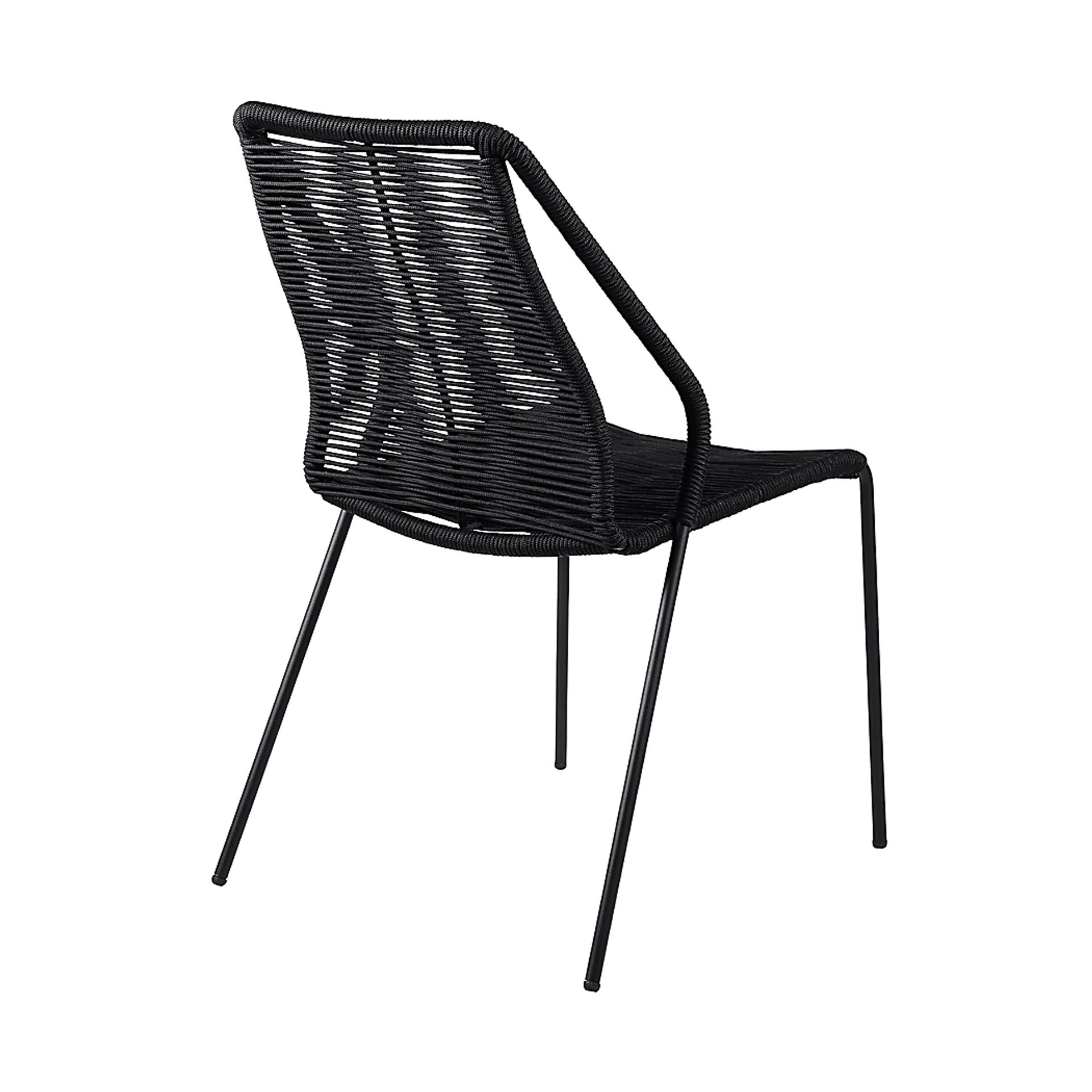 Elorian Black Outdoor Arm Chair, Set of 2 - Image 3