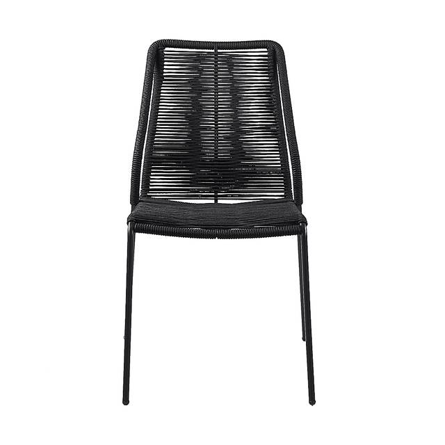 Elorian Black Outdoor Arm Chair, Set of 2 - Thumbnail - Image 4
