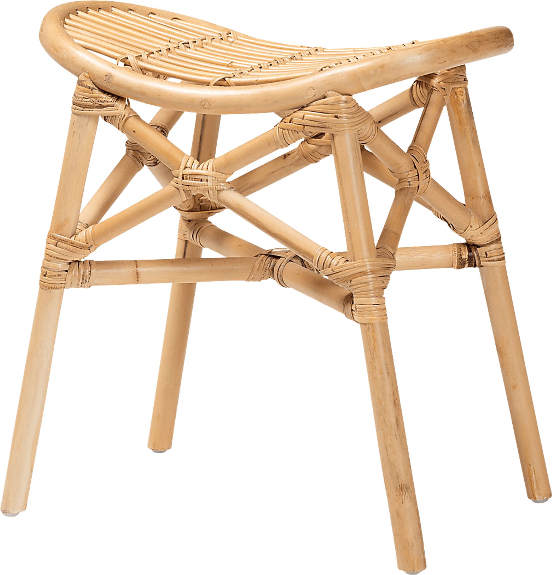 Eloriza Brown Footstool - Image 1