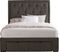 Elridge Granite 3 Pc King Upholstered Bed with 2 Drawer Storage