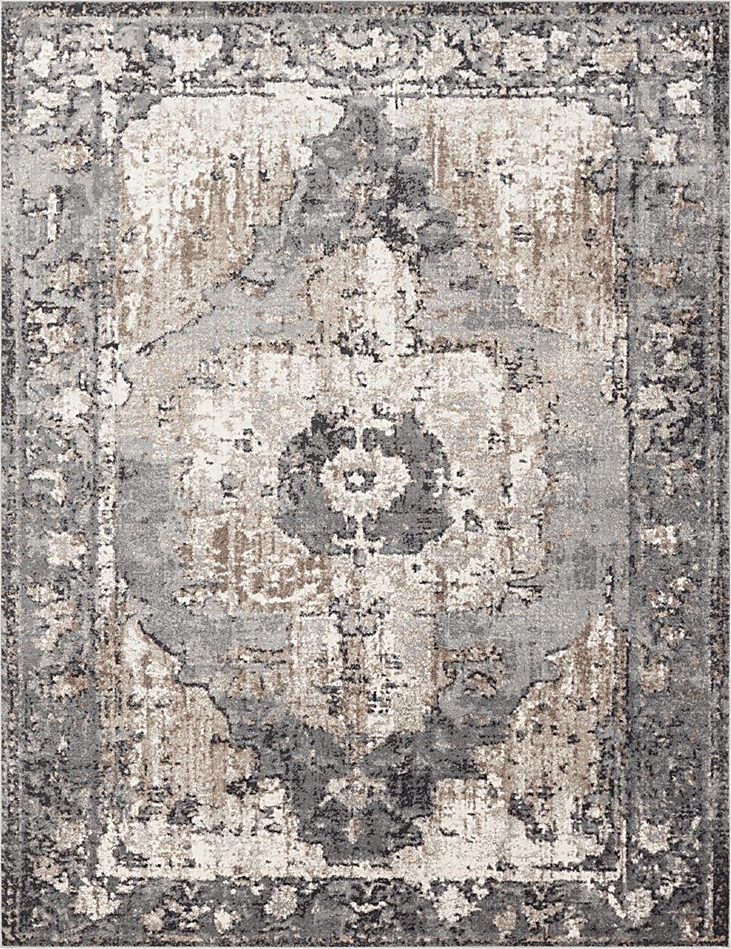 Elseina I Charcoal 7'10 x 10'3 Rug