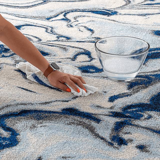 Elseina II Blue 5'3 x 7'3 Rug - Thumbnail - Image 4