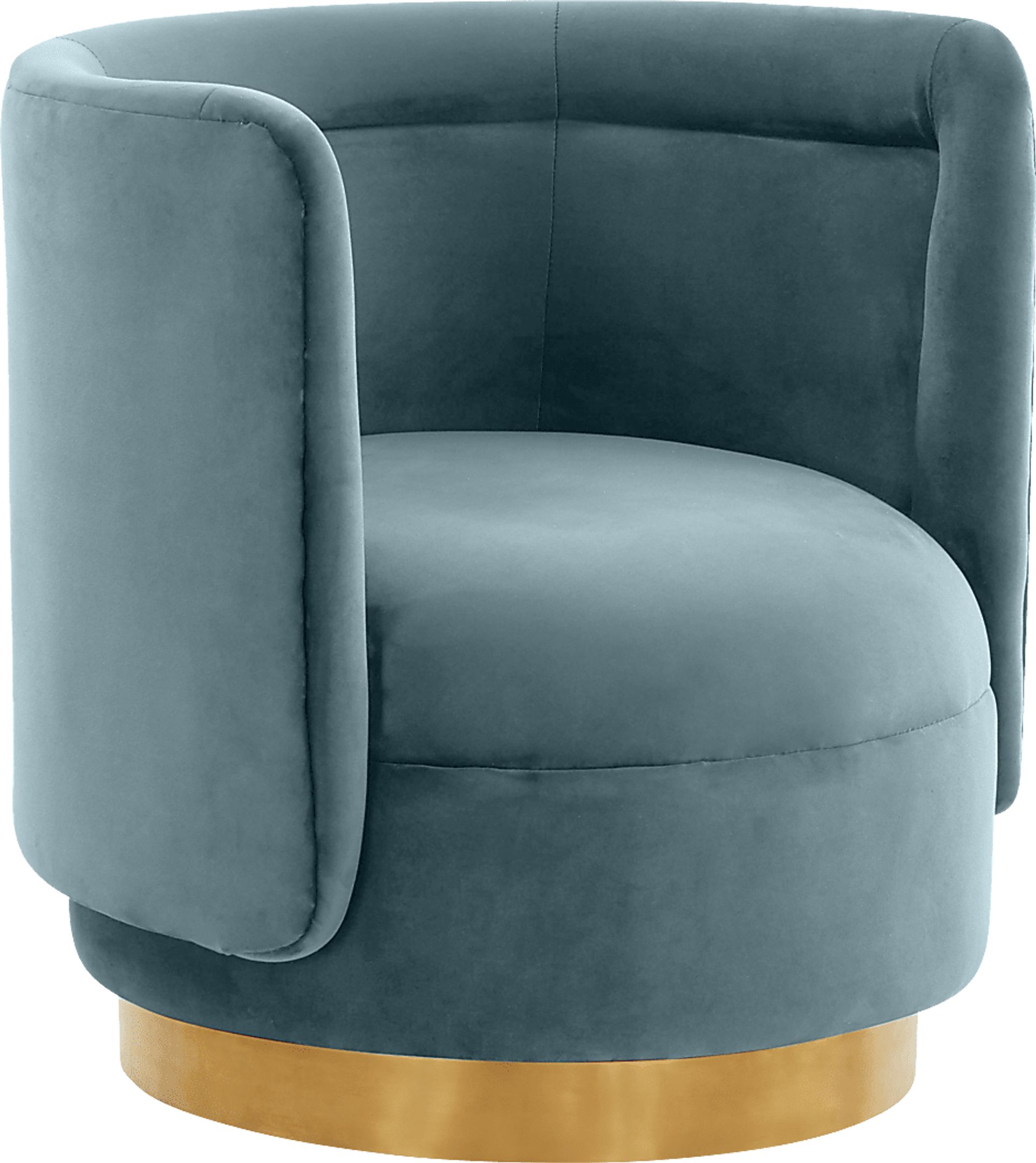 Elsey Lane Blue Accent Chair - Image 1
