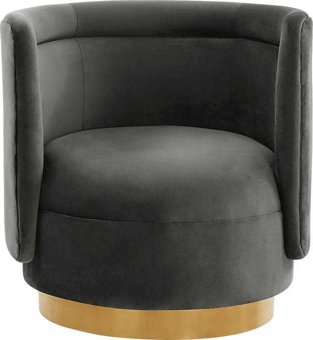 Elsey Lane Dark Gray Accent Chair - Thumbnail - Image 2