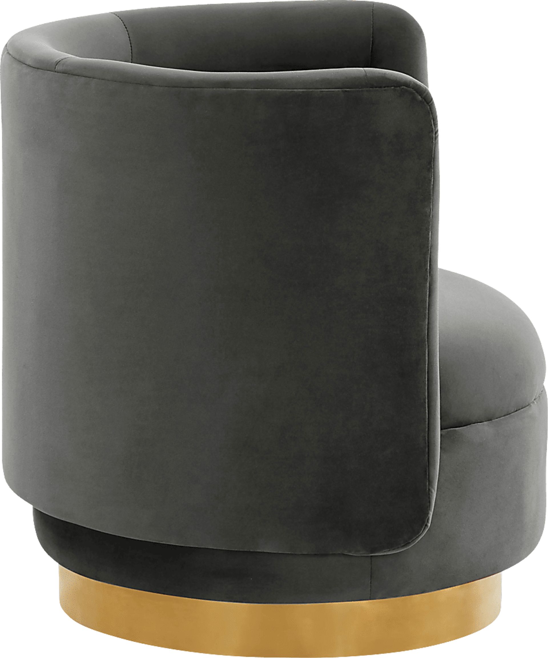 Elsey Lane Dark Gray Accent Chair - Image 4
