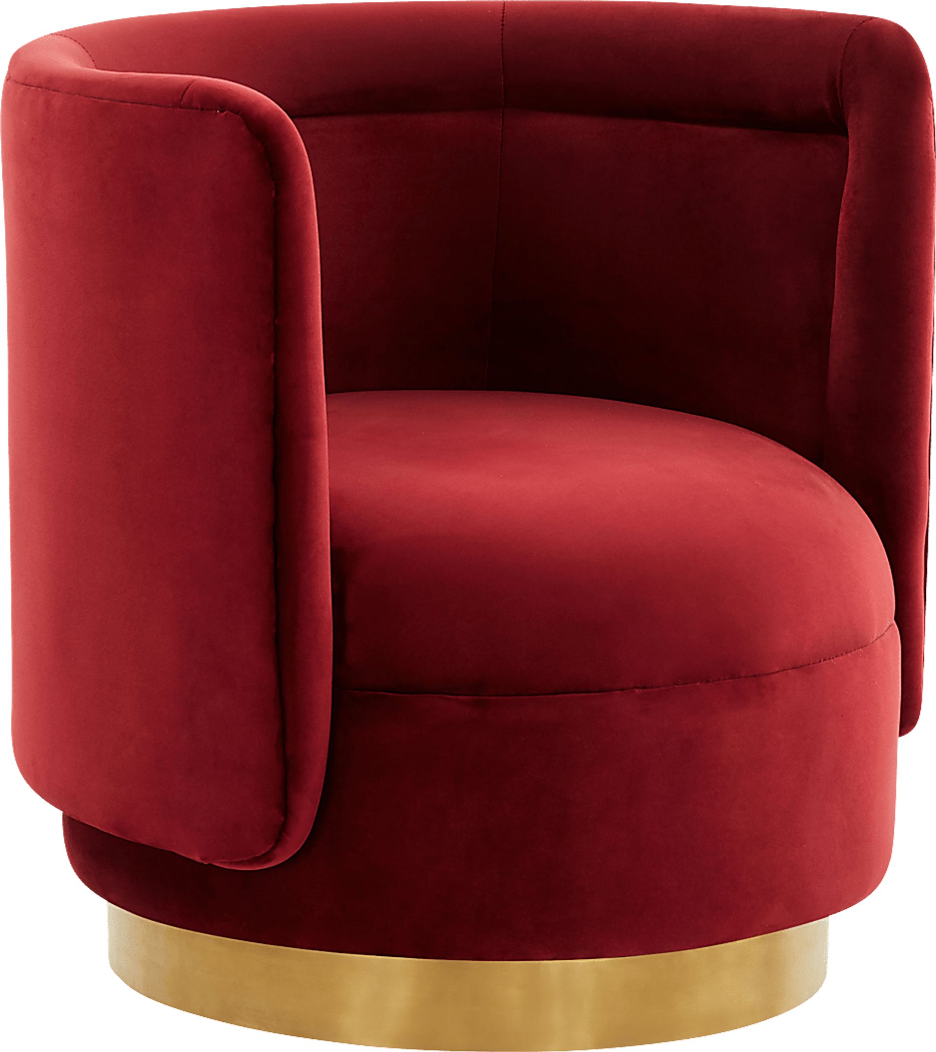 Elsey Lane Maroon Accent Chair - Image 1
