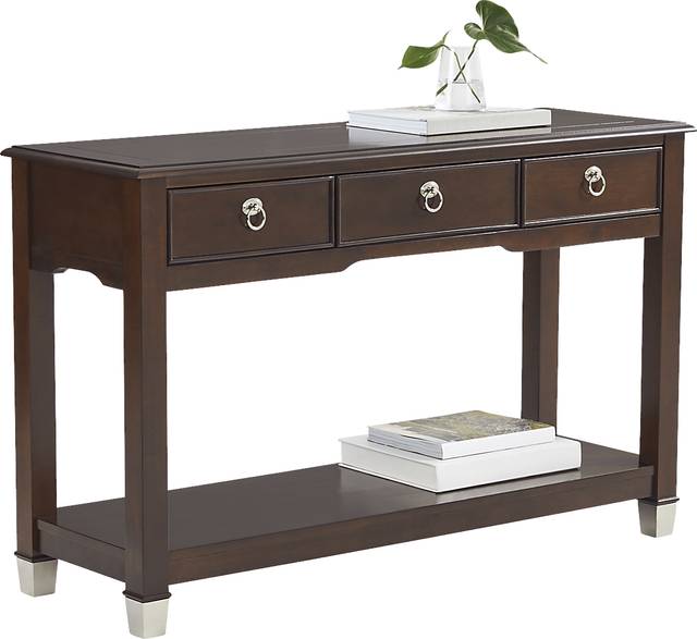 Elshan Walnut Sofa Table - Thumbnail - Image 2
