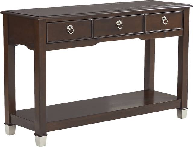 Elshan Walnut Sofa Table - Thumbnail - Image 1
