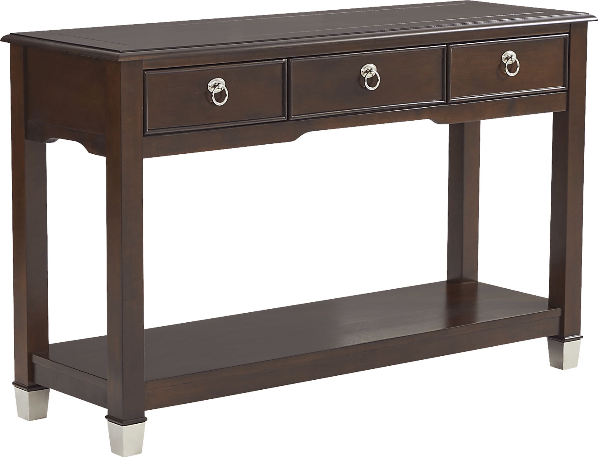 Elshan Walnut Sofa Table - Image 1