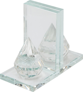 Elsieelee Clear Bookends