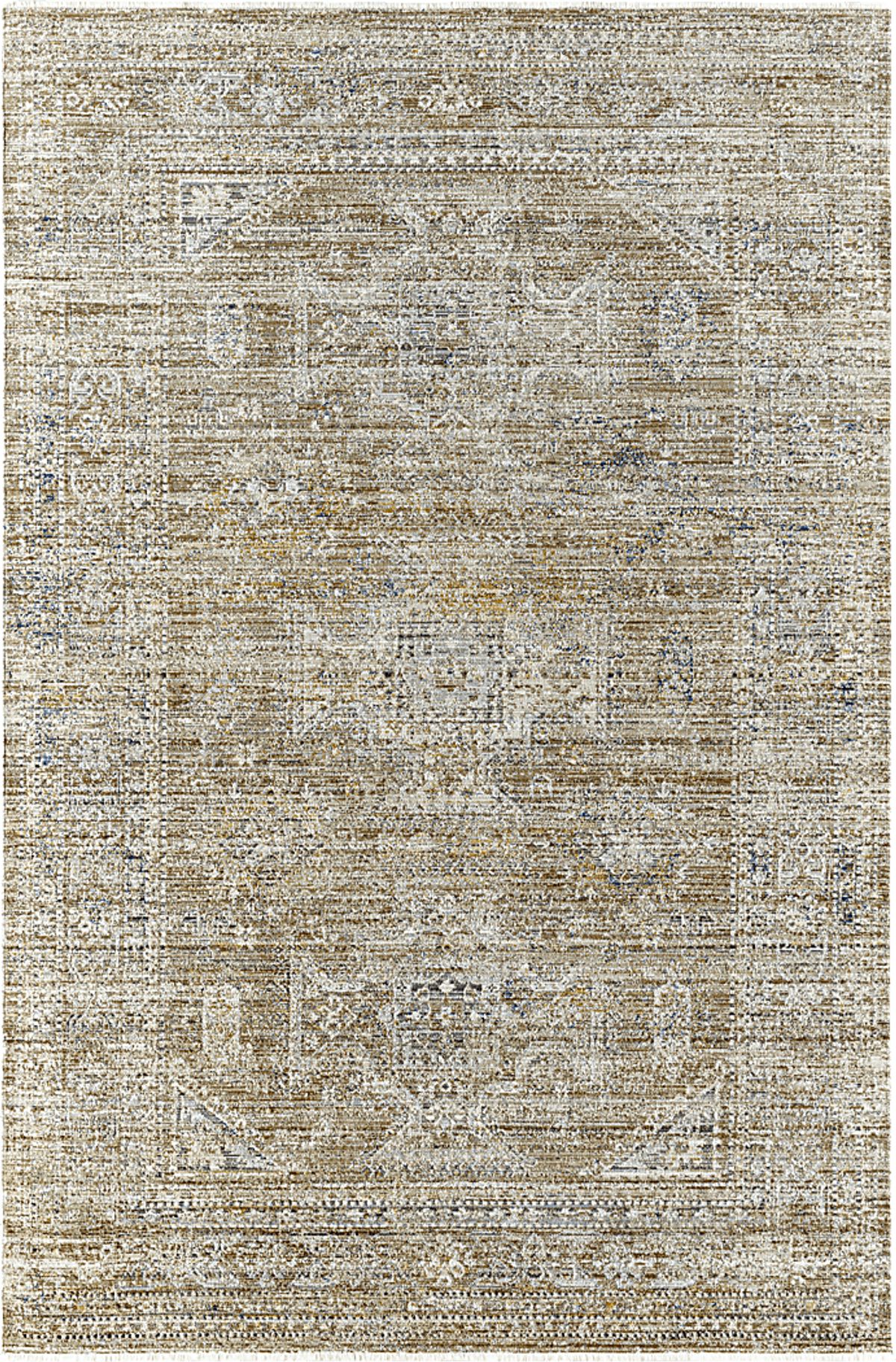 Elsinore Amber Beige,Yellow Polyester Fabric Rug | Rooms to Go