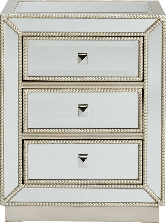 Elsinore Silver Accent Cabinet - Thumbnail - Image 3