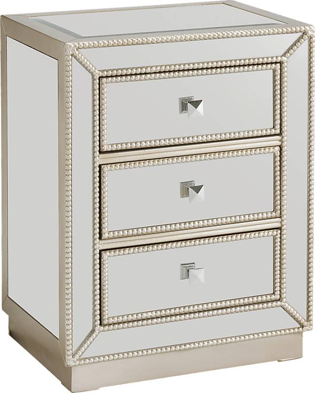 Elsinore Silver Accent Cabinet - Thumbnail - Image 1