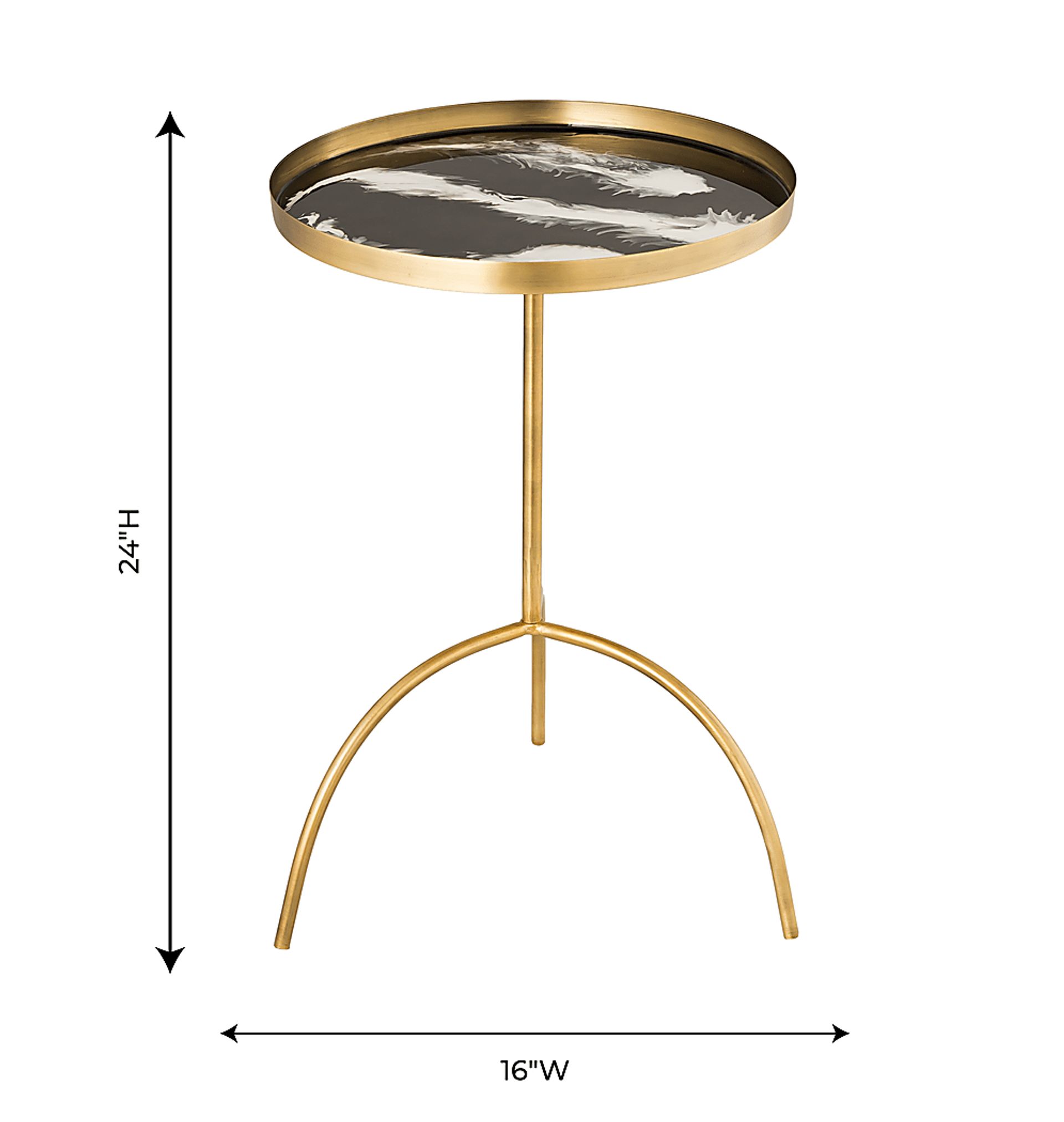 Elstella Black Accent Table - Image 7