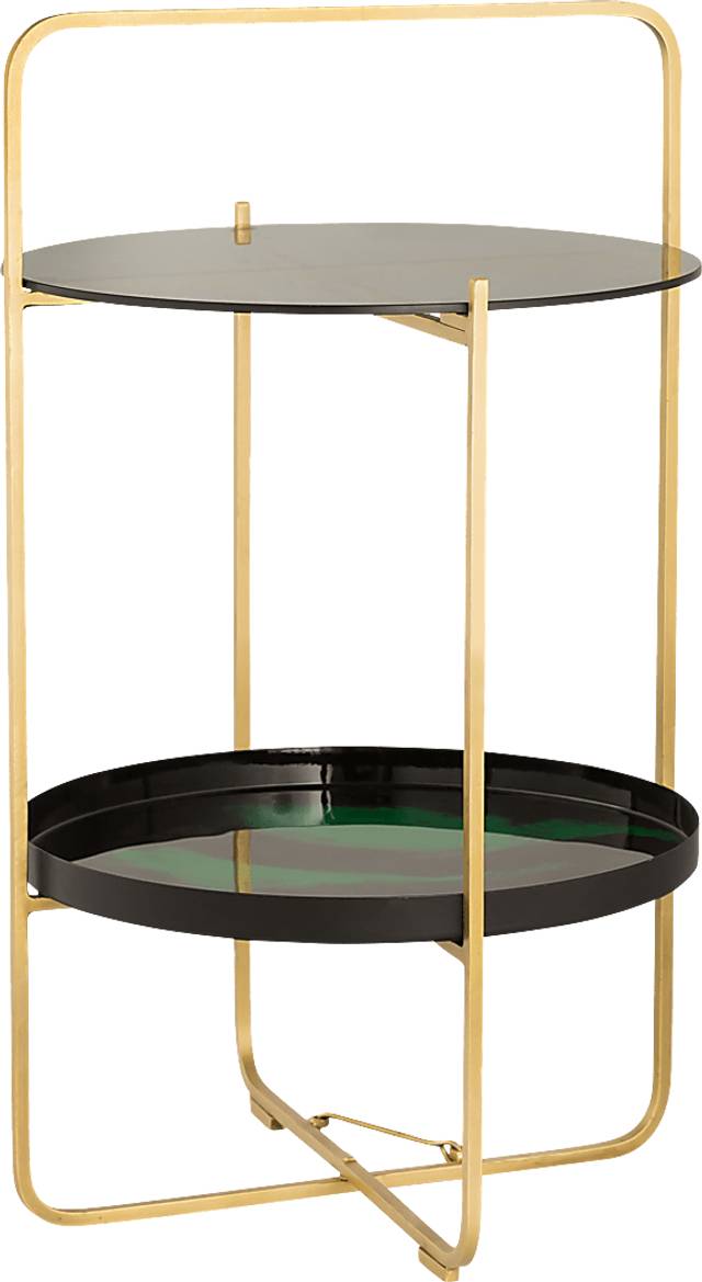 Elstella Green Accent Table - Thumbnail - Image 2