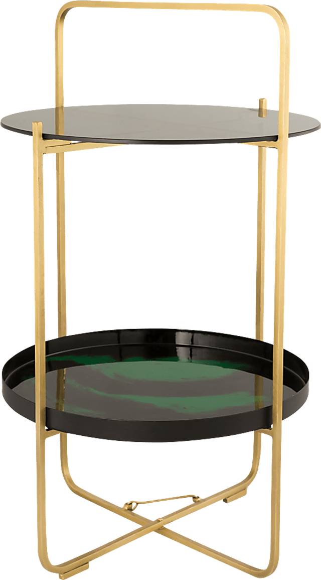 Elstella Green Accent Table - Thumbnail - Image 4