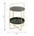 Elstella Green Accent Table