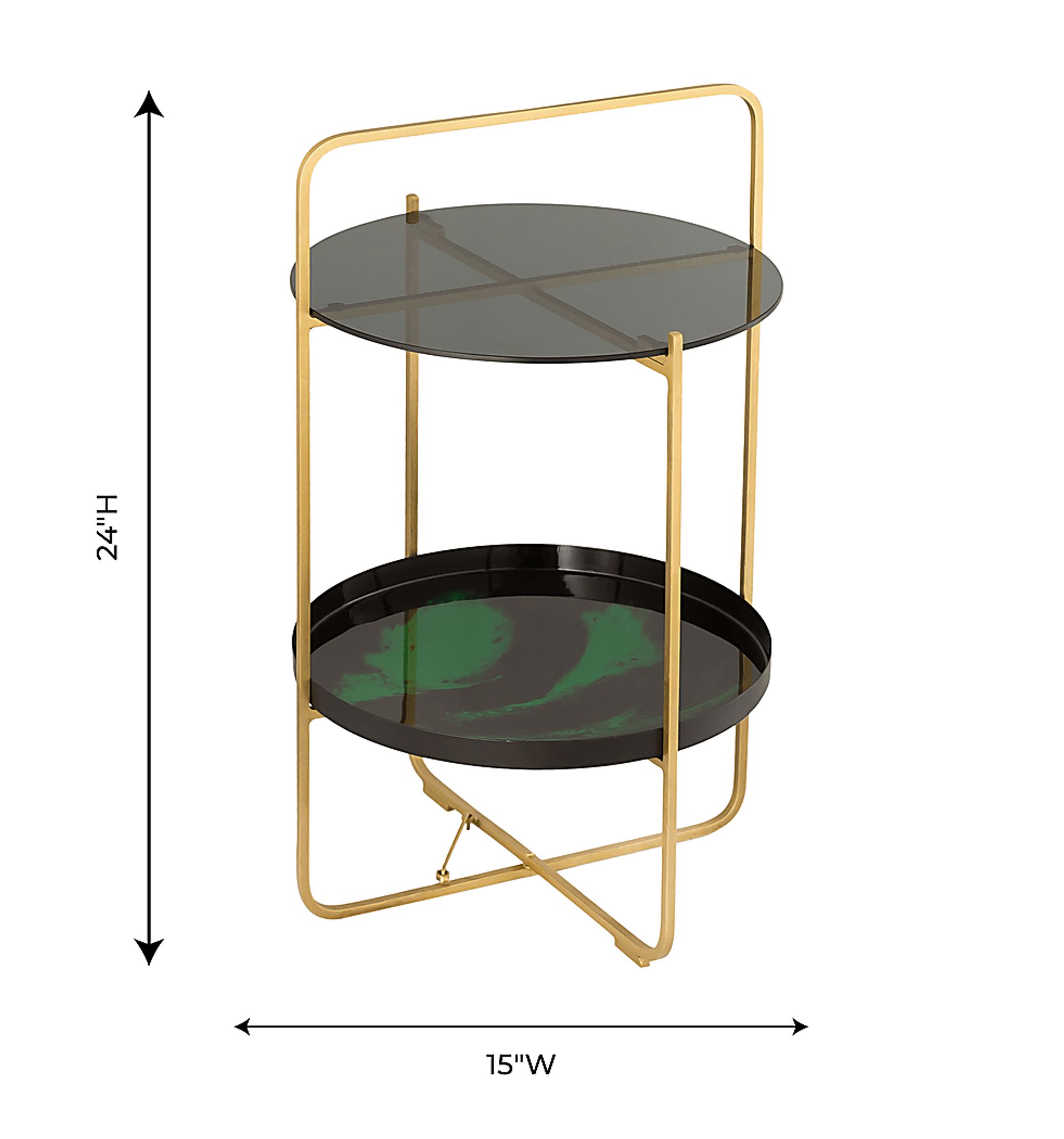 Elstella Green Accent Table - Image 5