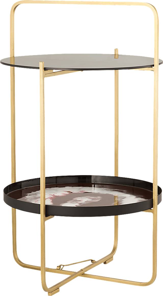 Elstella Purple Accent Table - Thumbnail - Image 2