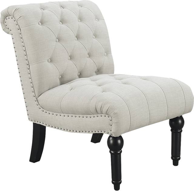 Elstree Beige Accent Chair - Thumbnail - Image 2
