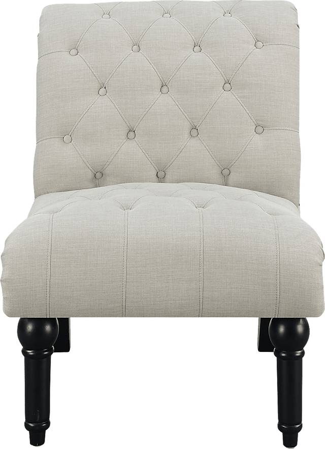 Elstree Beige Accent Chair - Thumbnail - Image 1