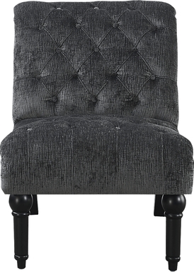 Elstree Charcoal Gray Accent Chair