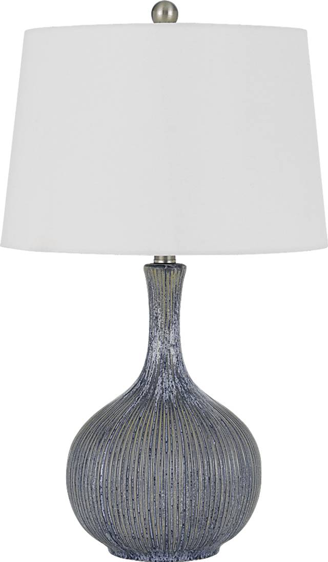 Elsworth Grove Gray Lamp - Thumbnail - Image 1