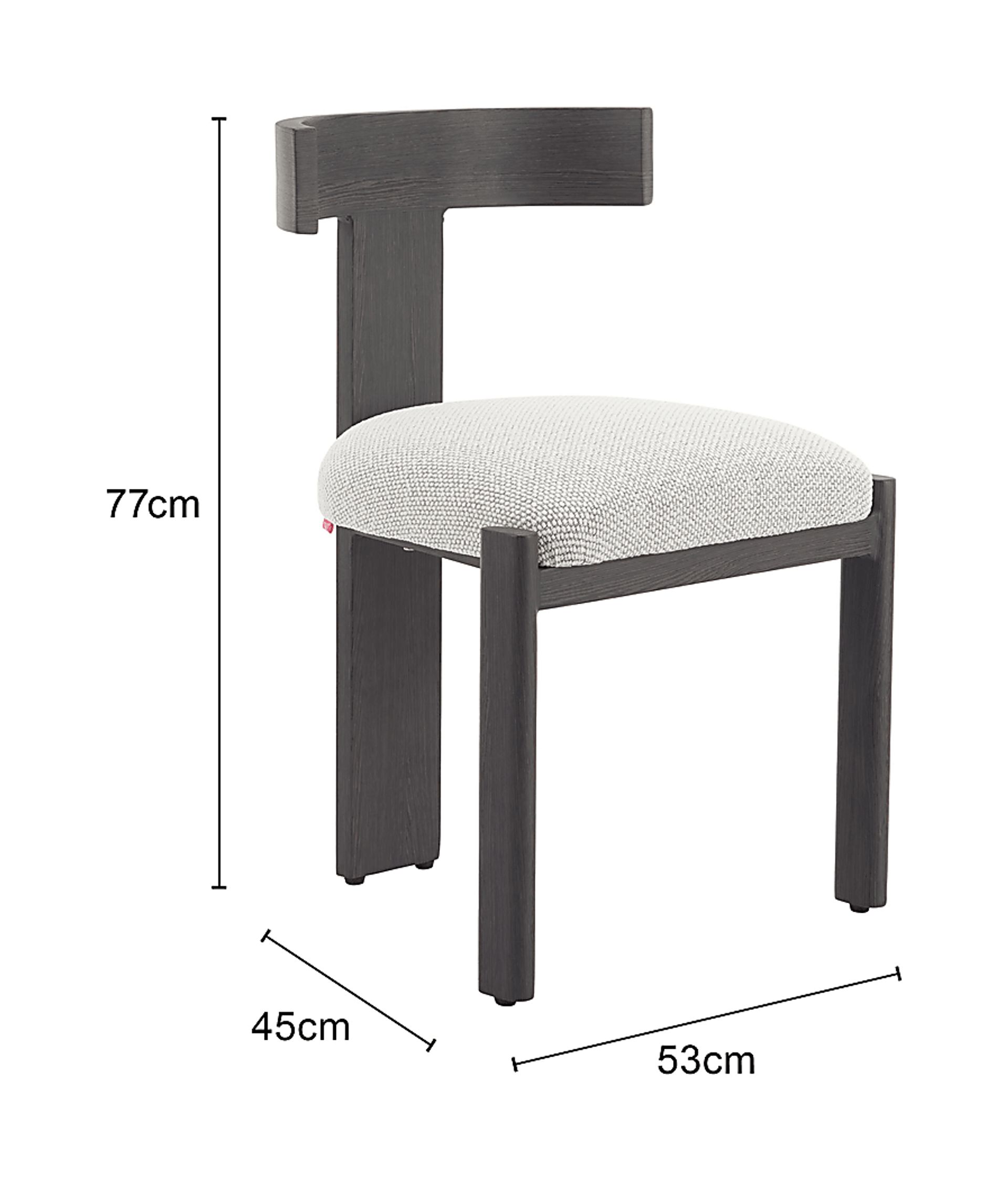 Eludora Beige Dining Chair - Image 3