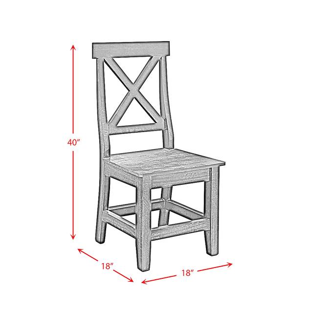 Eluria White Side Chair, Set of 2 - Thumbnail - Image 10