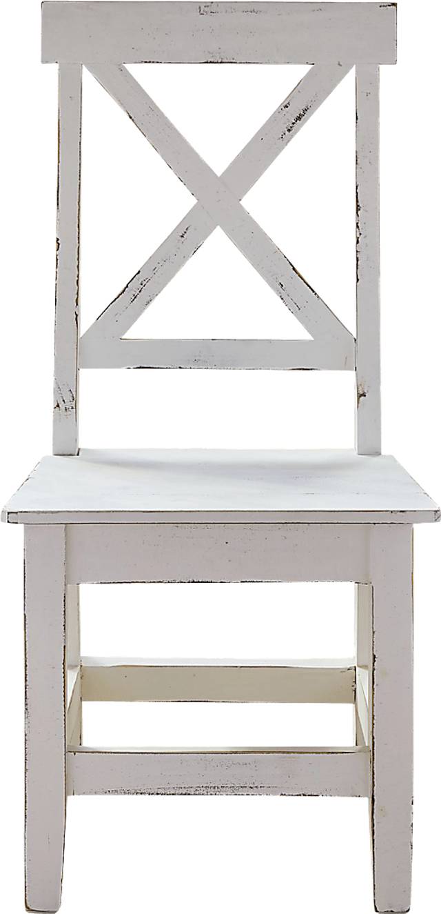 Eluria White Side Chair, Set of 2 - Thumbnail - Image 3