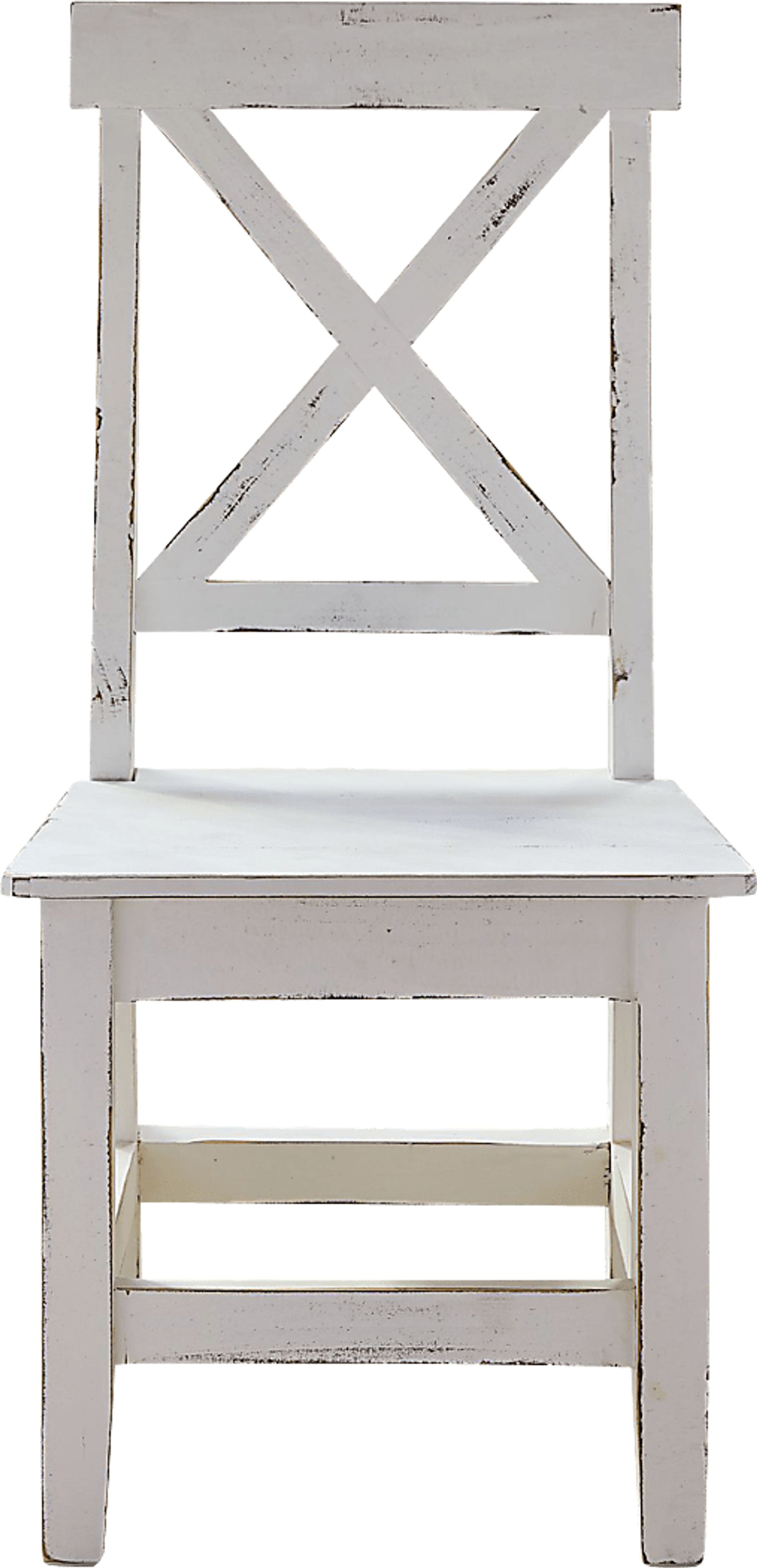 Eluria White Side Chair, Set of 2 - Image 3