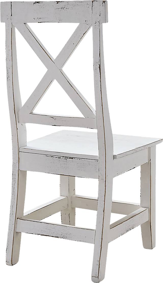Eluria White Side Chair, Set of 2 - Thumbnail - Image 4