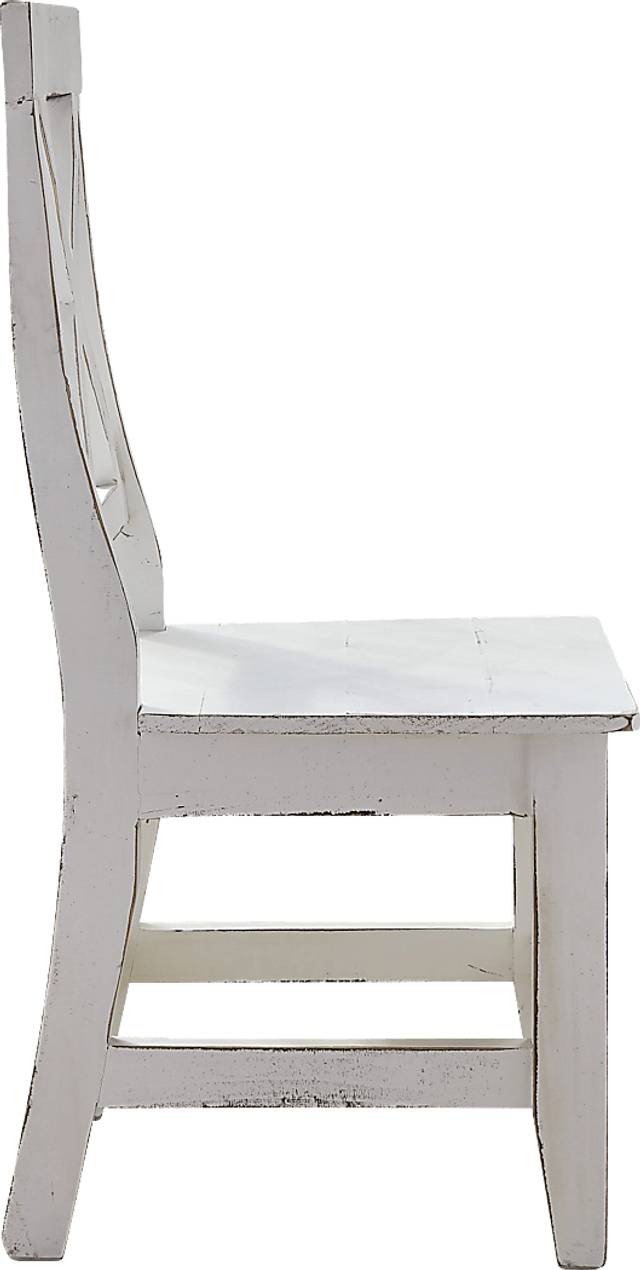 Eluria White Side Chair, Set of 2 - Thumbnail - Image 5