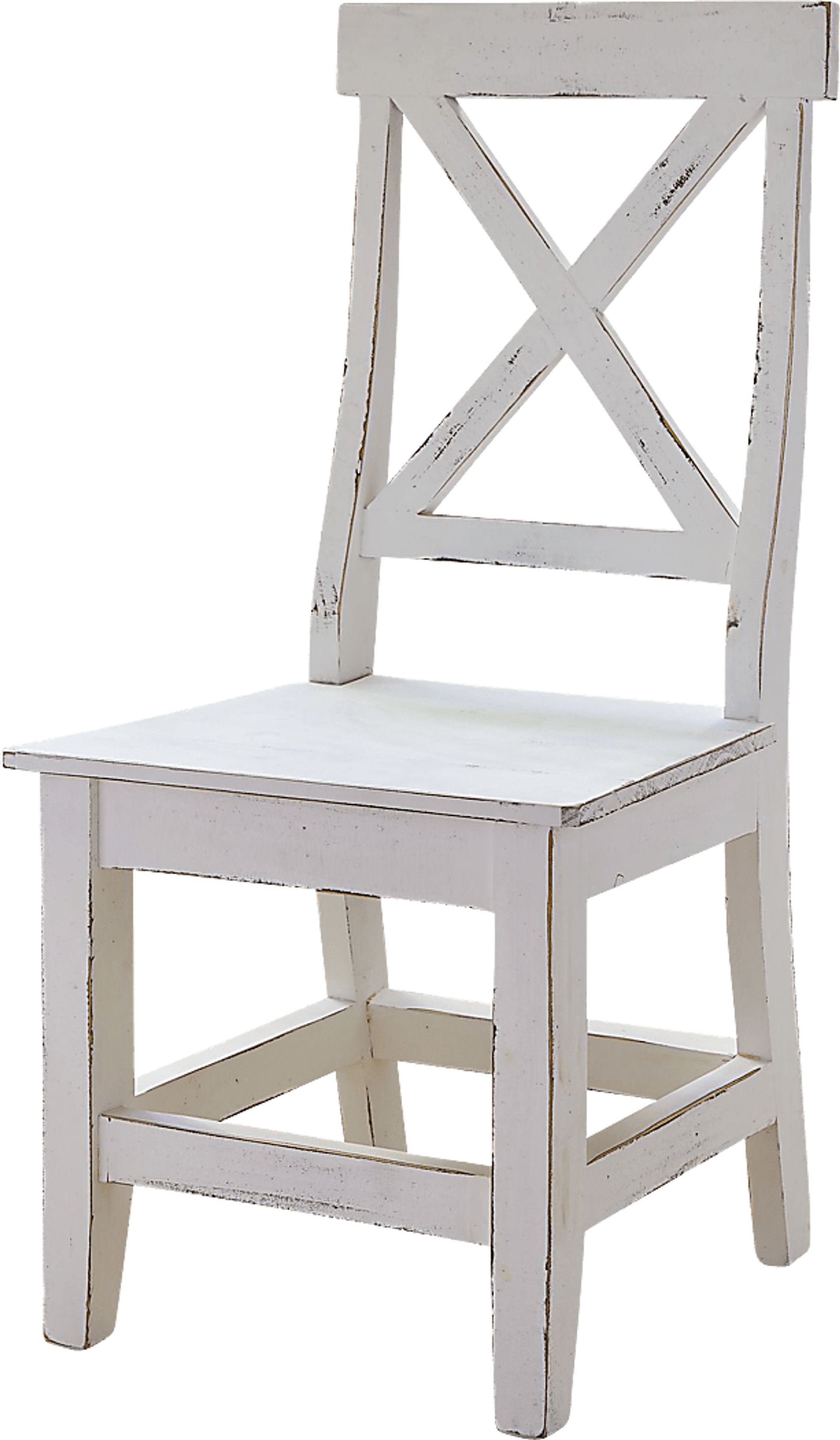 Eluria White Side Chair, Set of 2 - Image 6