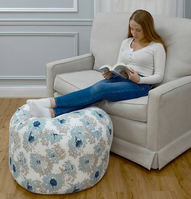 Elva Hydra Round Pouf - Thumbnail - Image 3